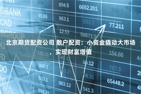 北京期货配资公司 散户配资：小资金撬动大市场，实现财富增值